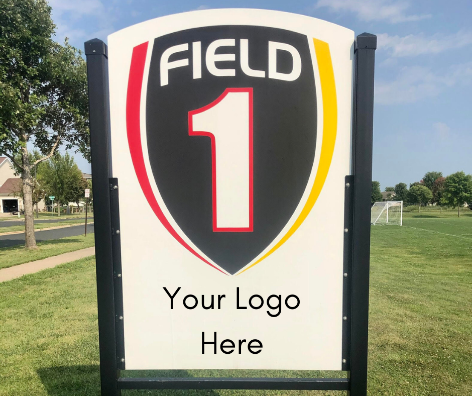 image of a field sign at Spring Creek Soccer Complex